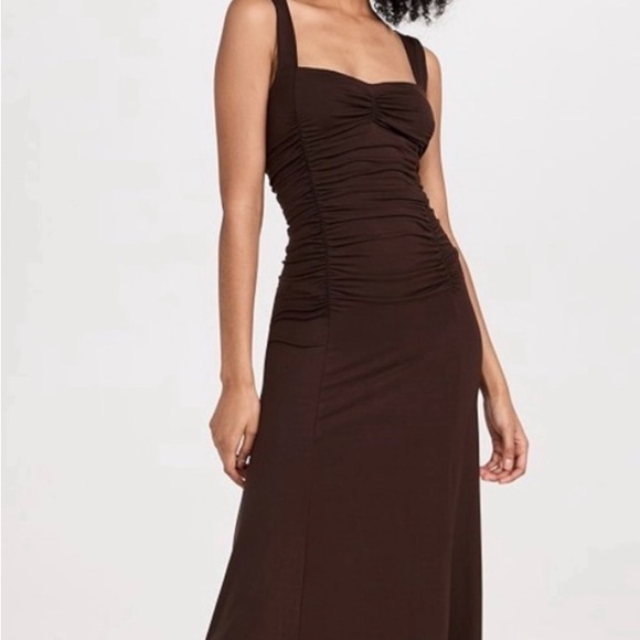 Reformation Dresses & Skirts - Reformation Chocolate Brown Midi Dress